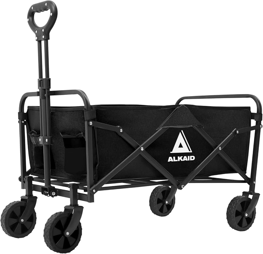 Amazon.co.jp: ALKAID キャリーワゴン キャリーカート アウトドア